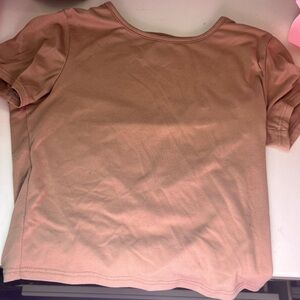 Brown top from live in the moment